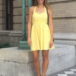Lauren James halter dress!💛